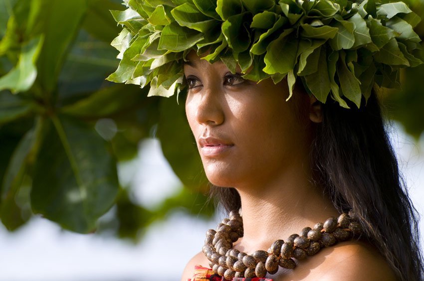 Hawaiian hula girl