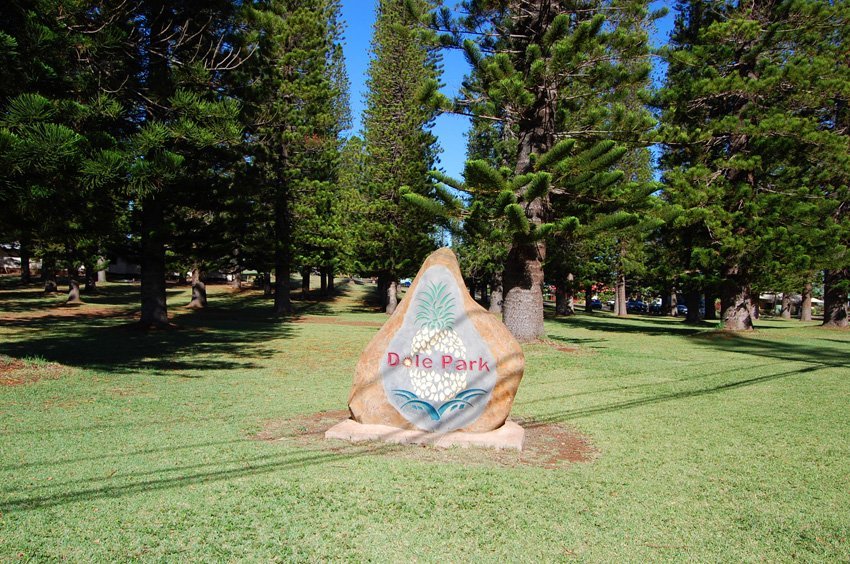 Dole Park in Lanai City