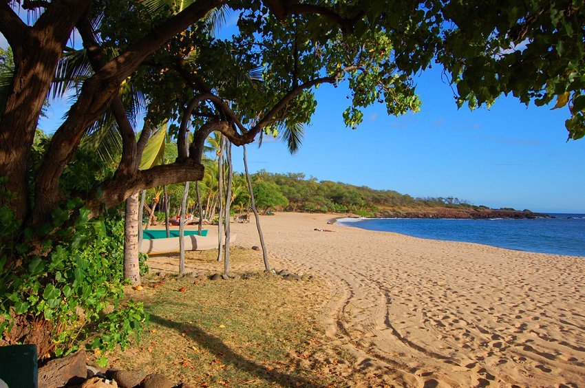 Hulopoe Bay Lanai