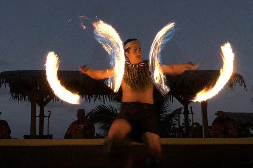 Samoan Fire Dance