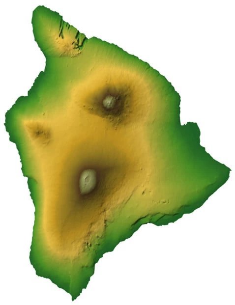 Big Island elevation