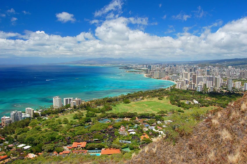 View from Diamond Head