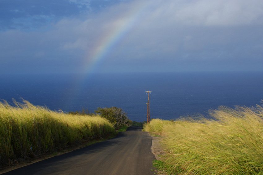 Laupahoehoe rainbow