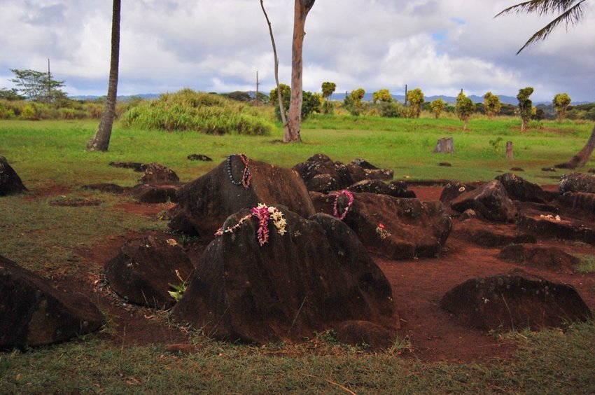 Kukaniloko Birthing Stones on Oahu