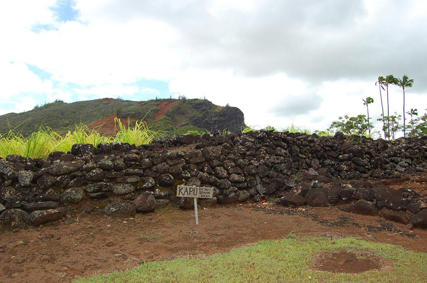 Ancient Hawaiian site