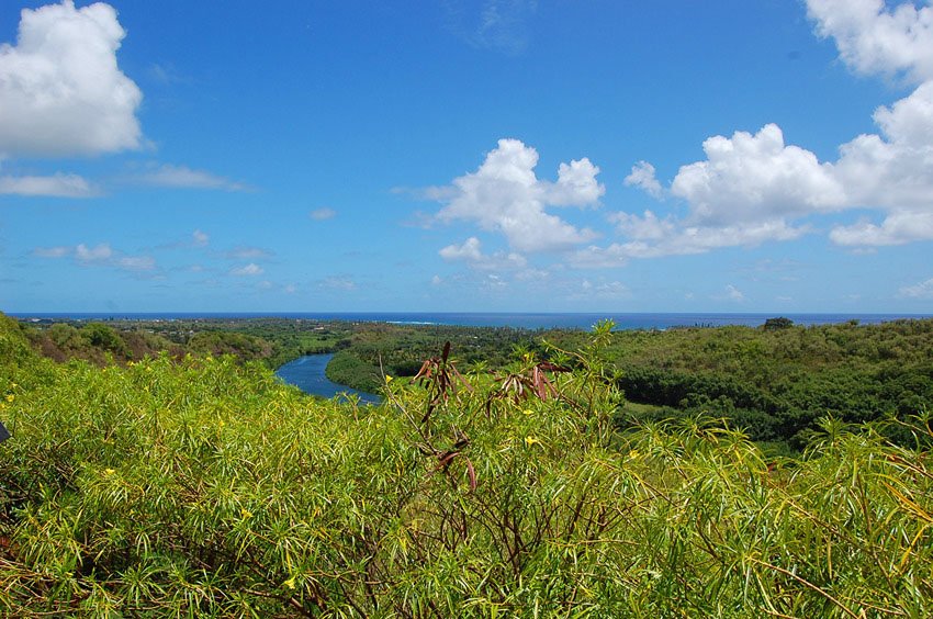 Lookout point near the Poliahu Heiau