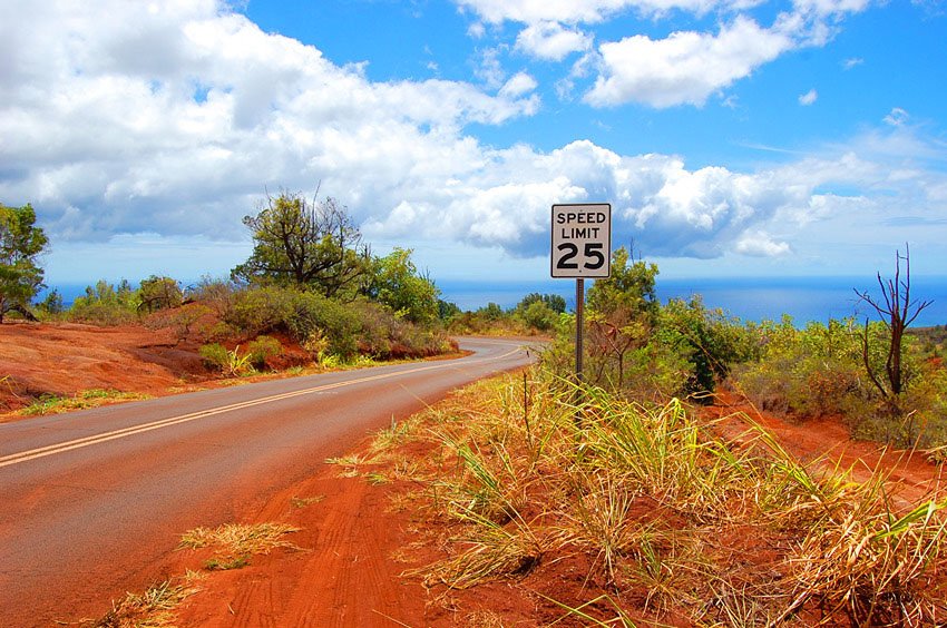 View from Waimea Canyon Drive