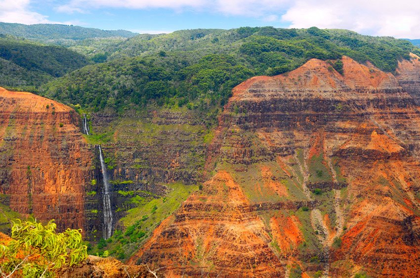 Stunning Waipo'o Falls