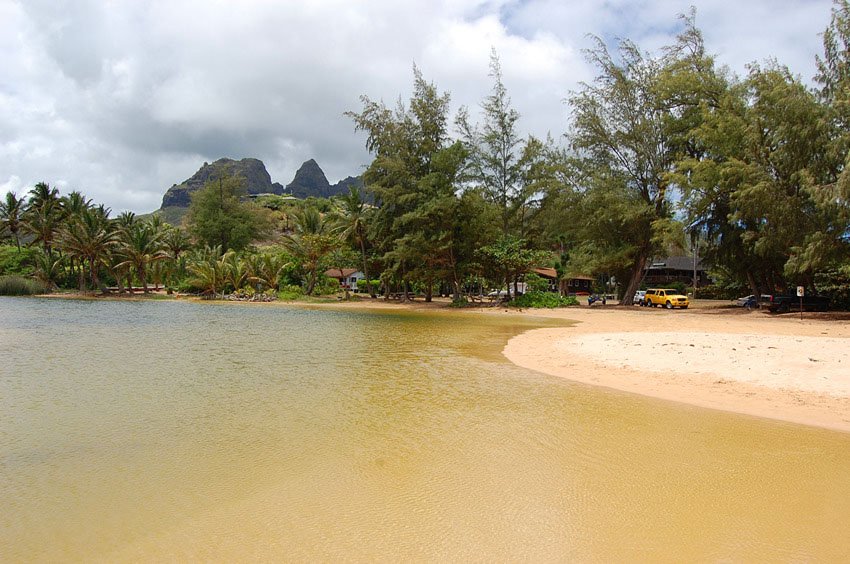 Anahola lagoon