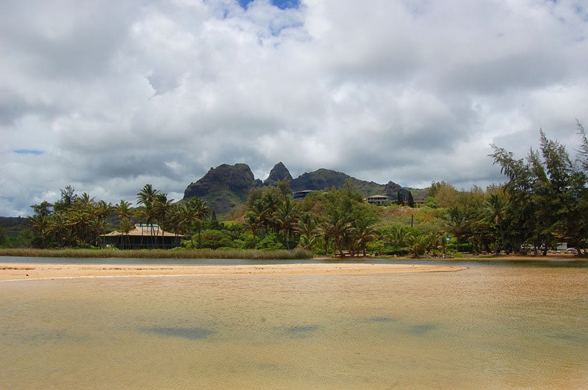 Cloudy day over Anahola