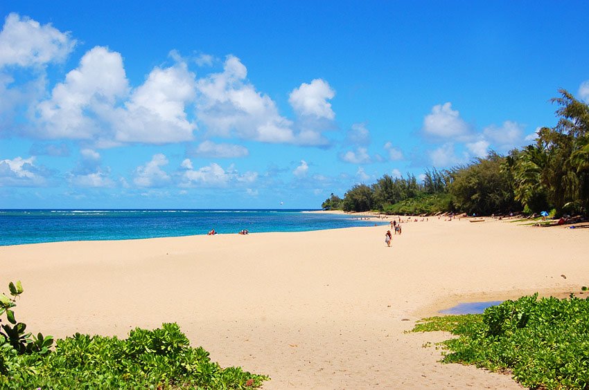 Looking towards Tunnels Beach