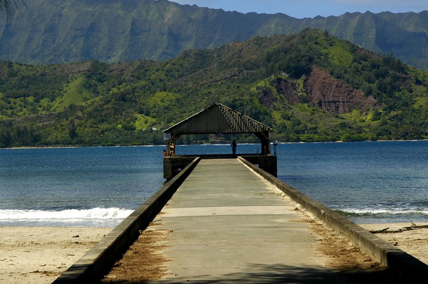 Hanalei Bay pier