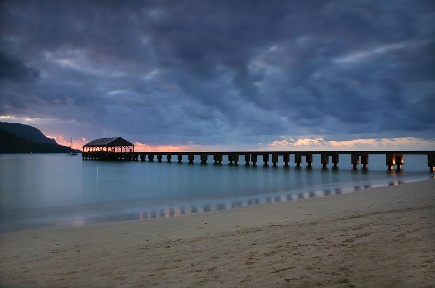 Hanalei Bay sunset