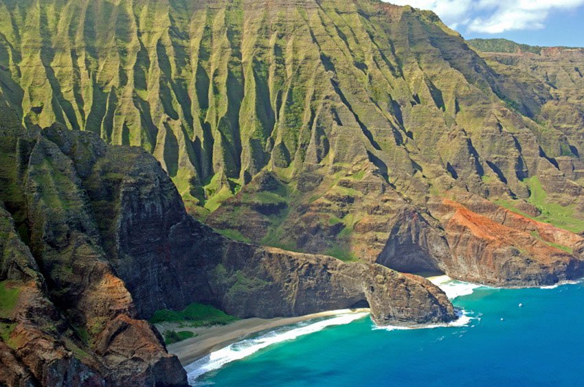 Two Honopu beaches