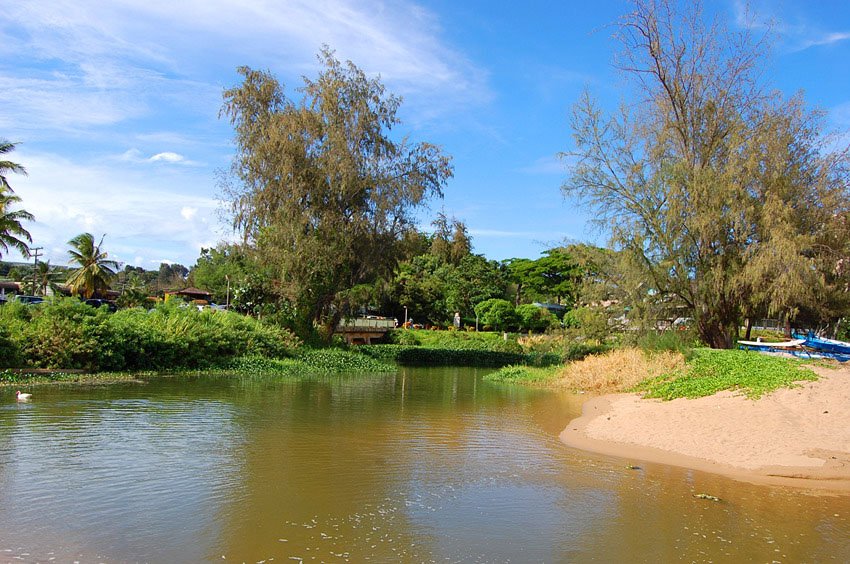 Mouth of Nawiliwili Stream