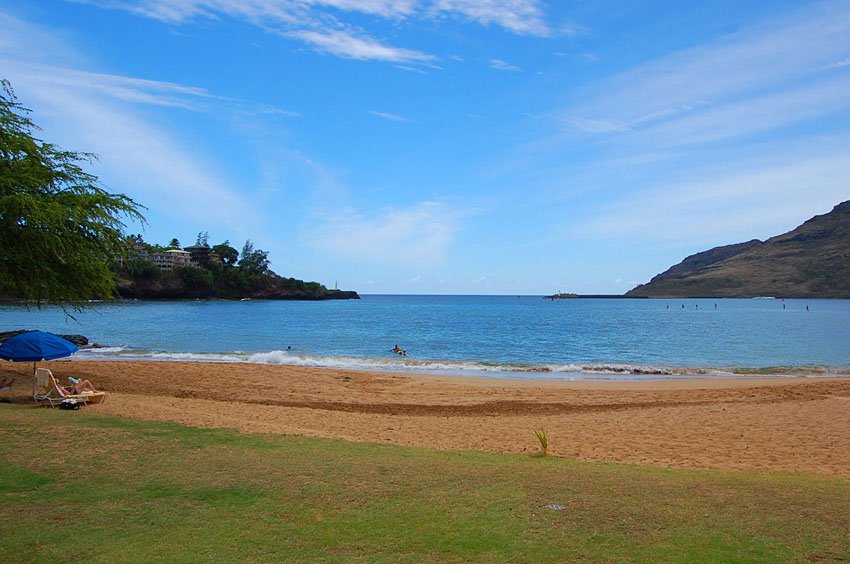 Overlooking entry of Nawiliwili Harbor