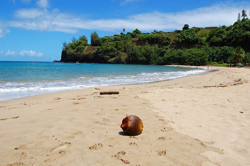 Kalihiwai Bay Beach