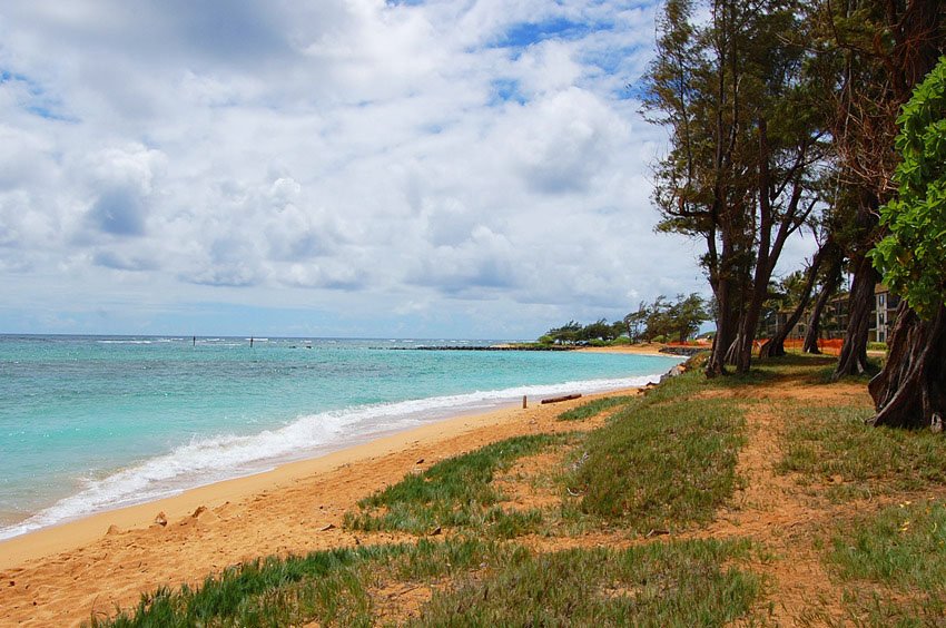 Kapaa Beach Park on Kauai