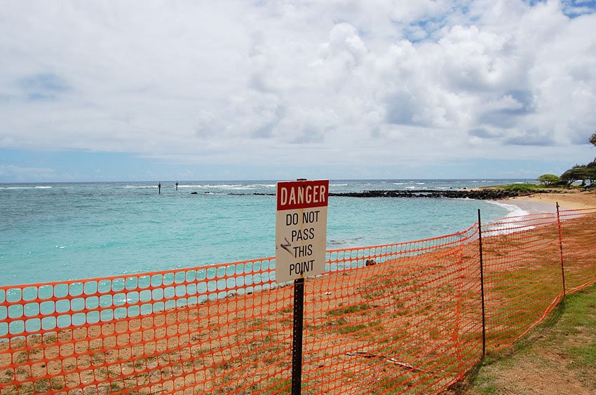 Sinkholes beyond this point