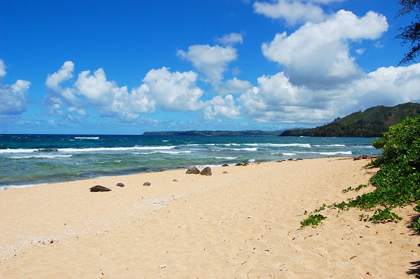 Great beach for romantic strolls