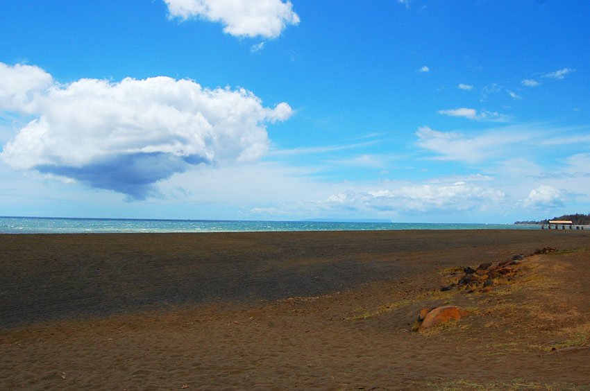 Uncrowded beach