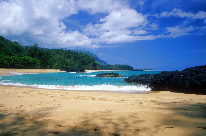 Sunny day on the beach