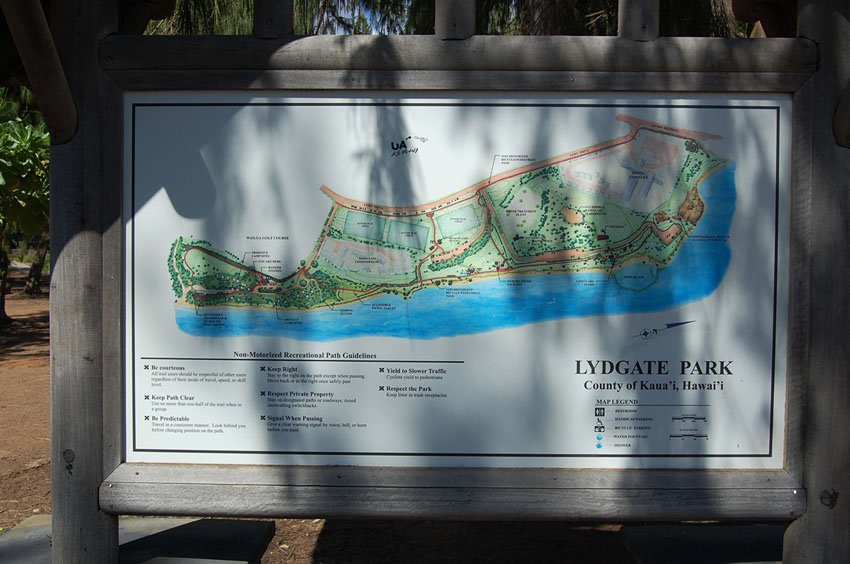 Map of the park