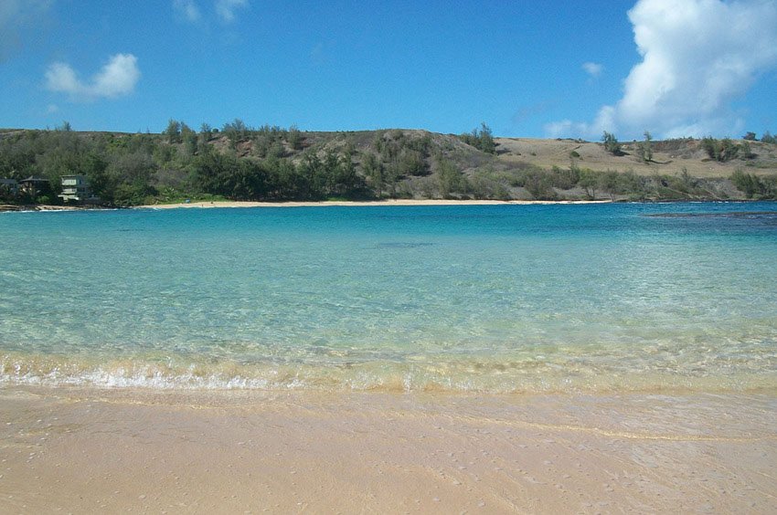 Crystal clear water