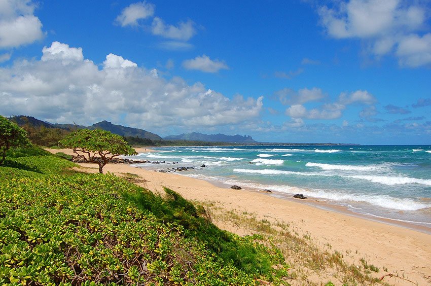 Good beach for a stroll