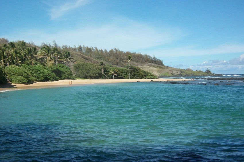 Papaa Bay on Kauai