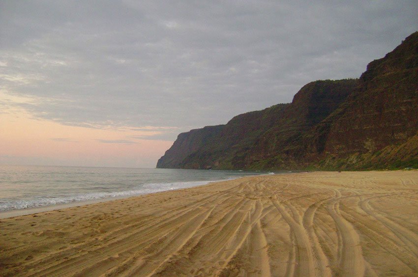 Polihale State Beach Park sunset