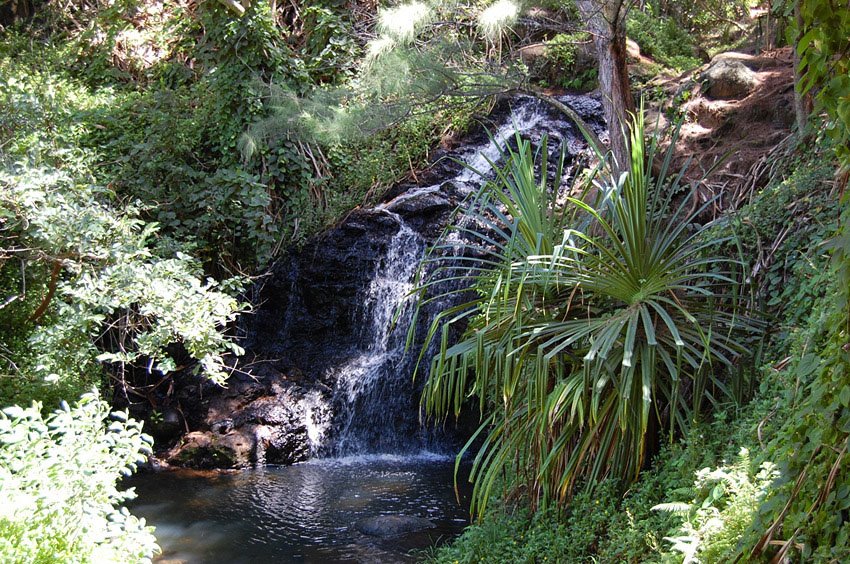 First of three waterfalls