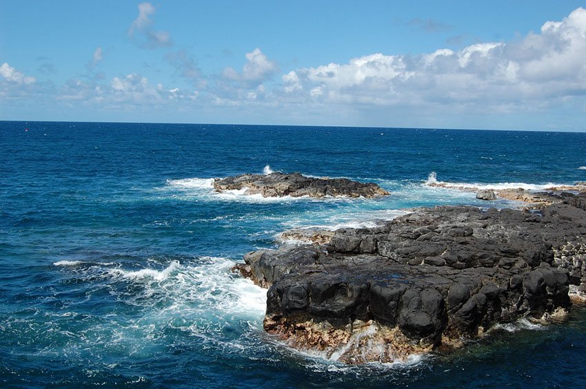 Rocky shoreline