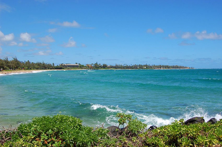 View from Lydgate Beach Park