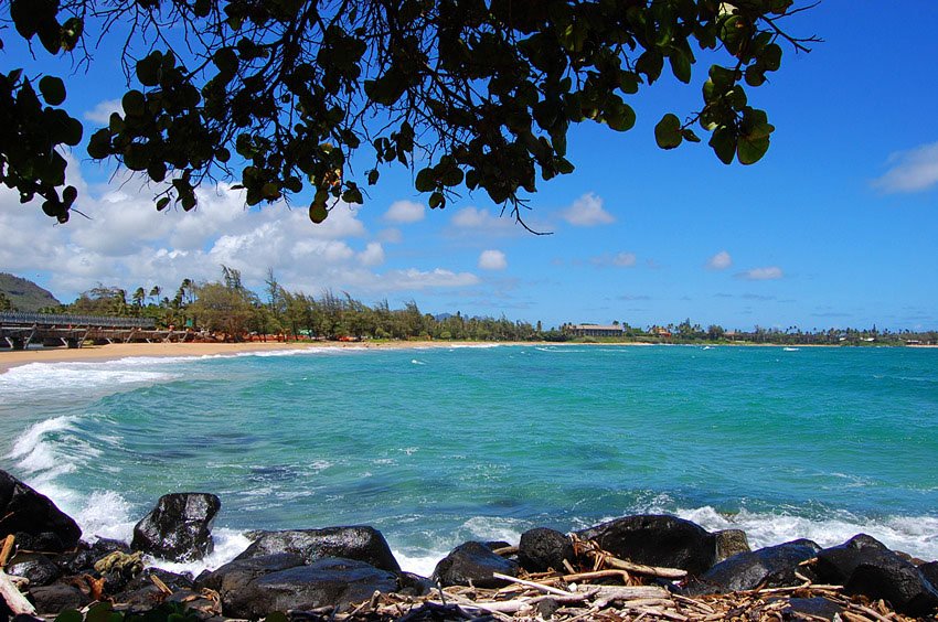 Wailua Bay, Kauai east shore