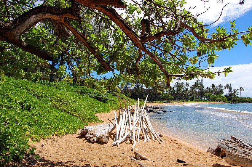 Southernmost part of Waipouli Beach