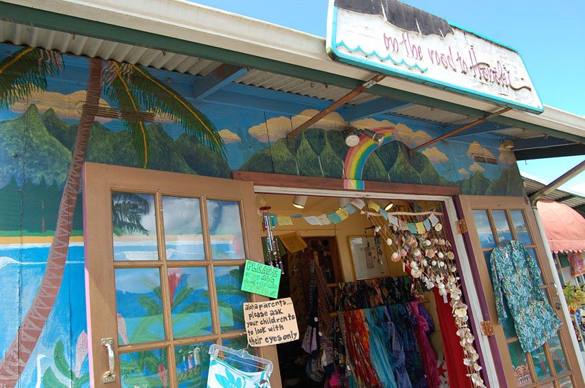 Colorful storefront