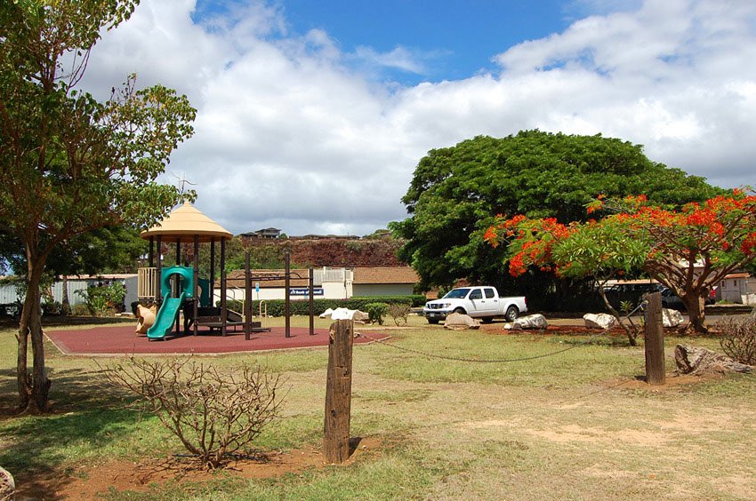 Park with playground