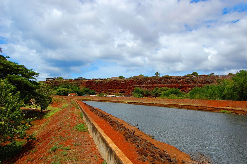 View from the beginning of the bridge