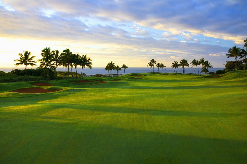 Kauai Lagoons Golf Club 4th hole