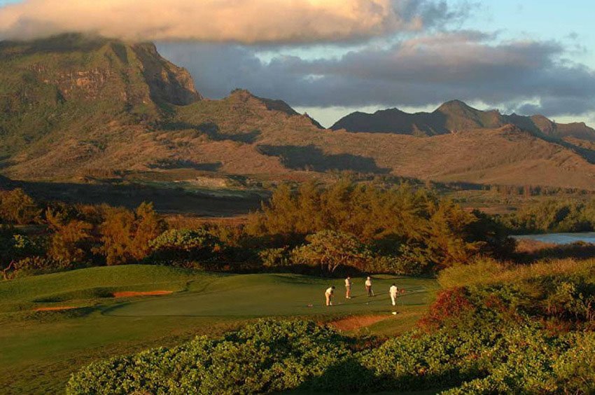 South shore Kauai golf