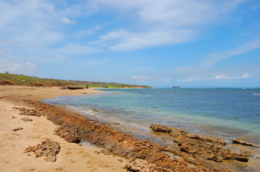 Rocky shoreline