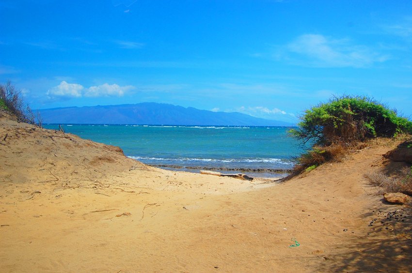 Small beach nearby