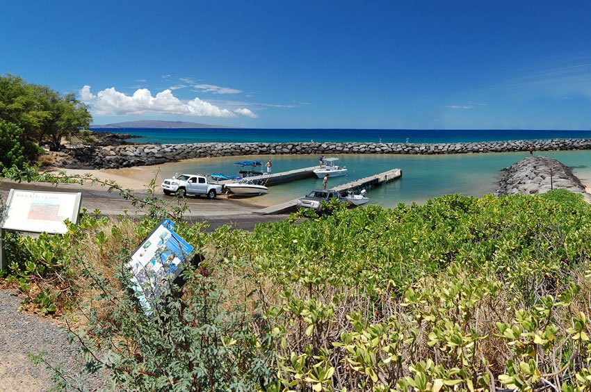 South Maui boat ramp