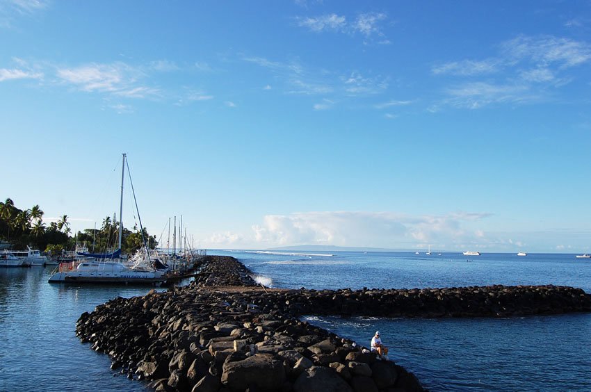 Lahaina Harbor on Maui