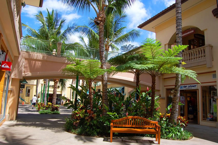 Luxurious stores in Wailea Maui