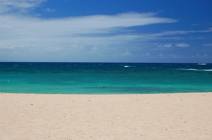 Scenic Maui beach