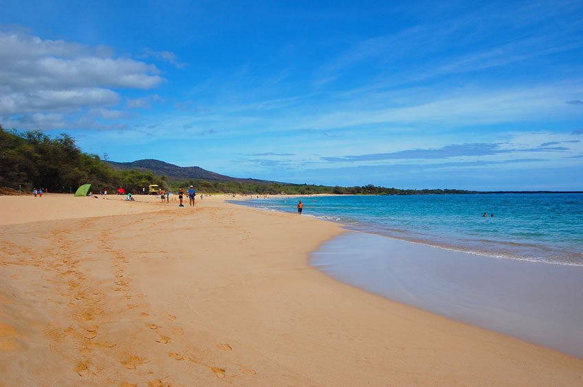 White-sand beach