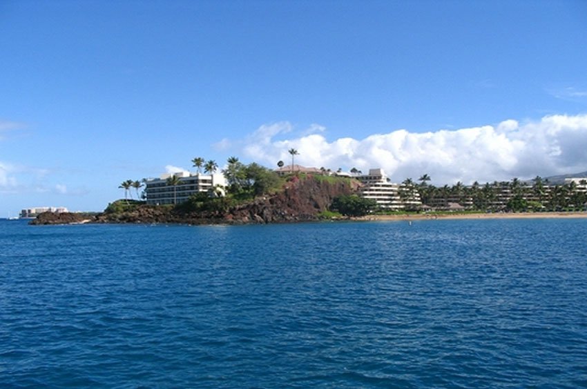 Black Rock seen from the ocean