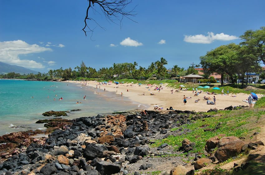 View from Kamaole I Beach